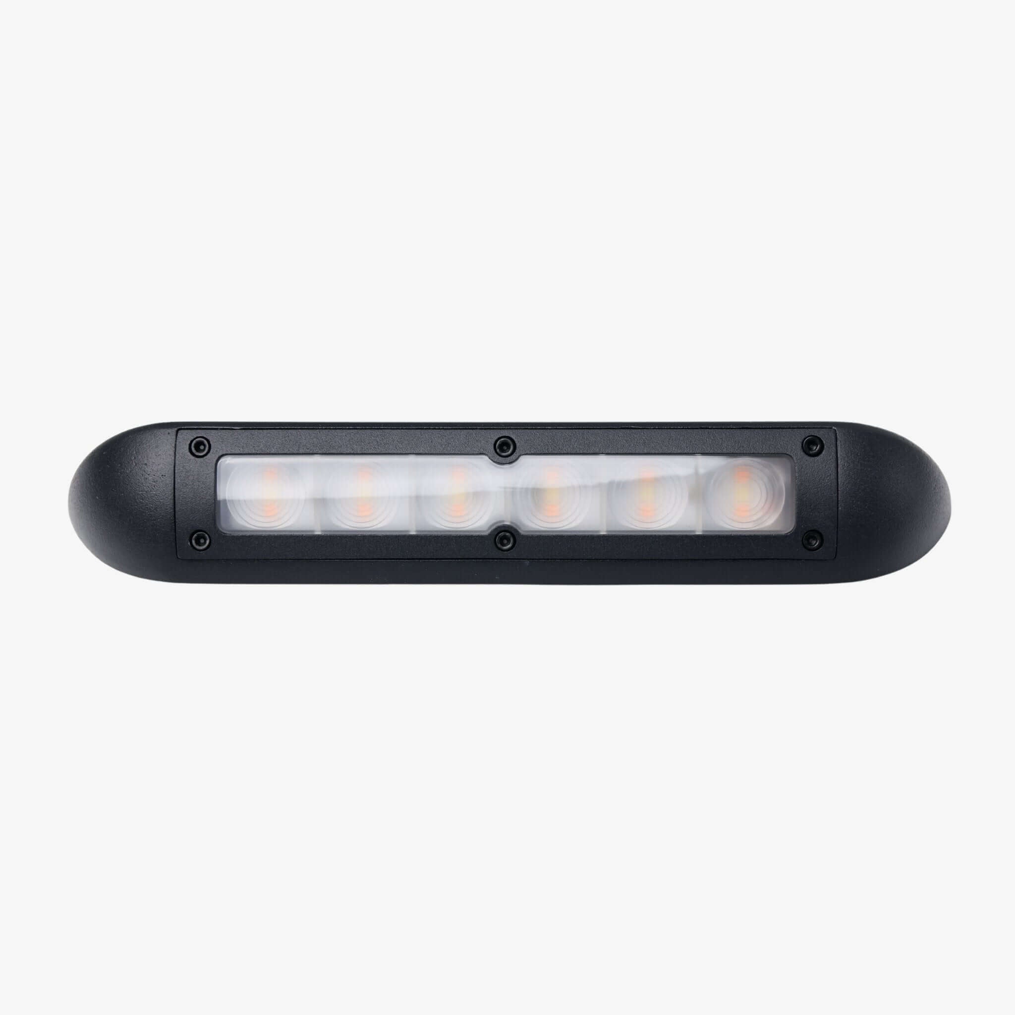 250mm Dual LED Bug-Free Awning Light - White & Amber - RV Essentials Australia