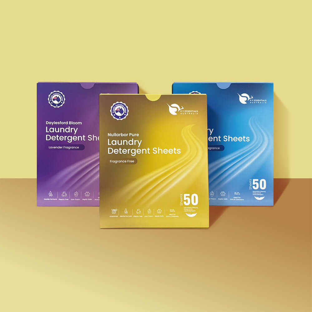 Laundry sheets for caravans