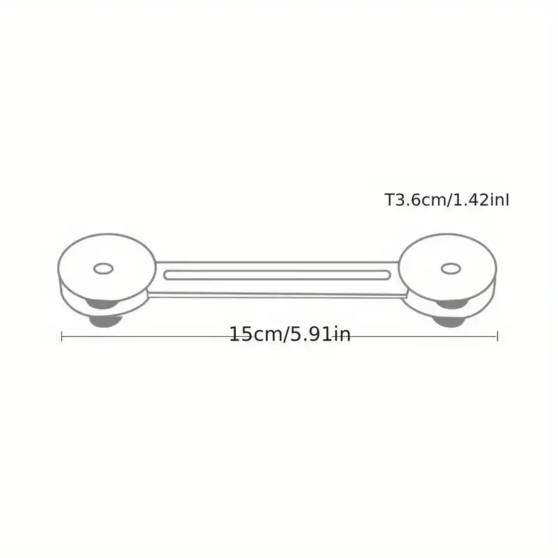 caravan fridge door travel lock