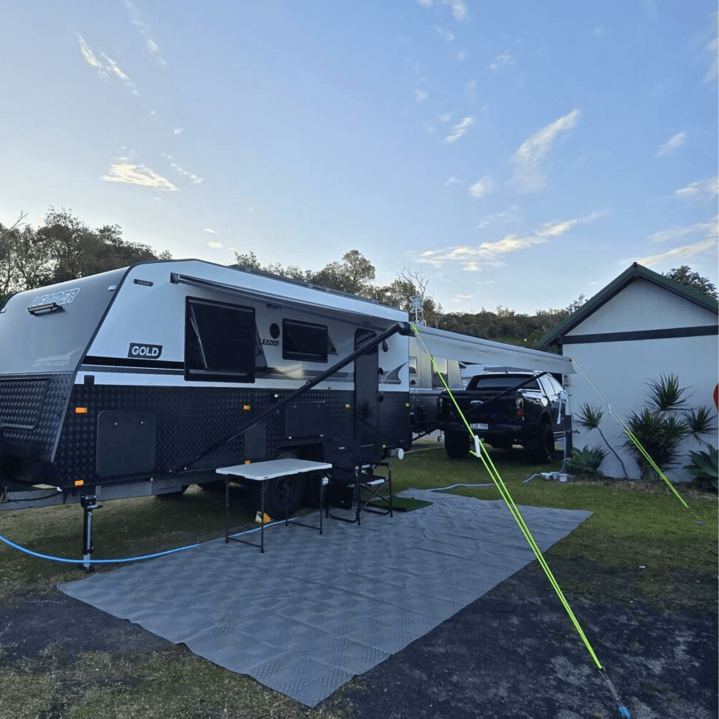 Premium Awning Tie Down Strap Kit