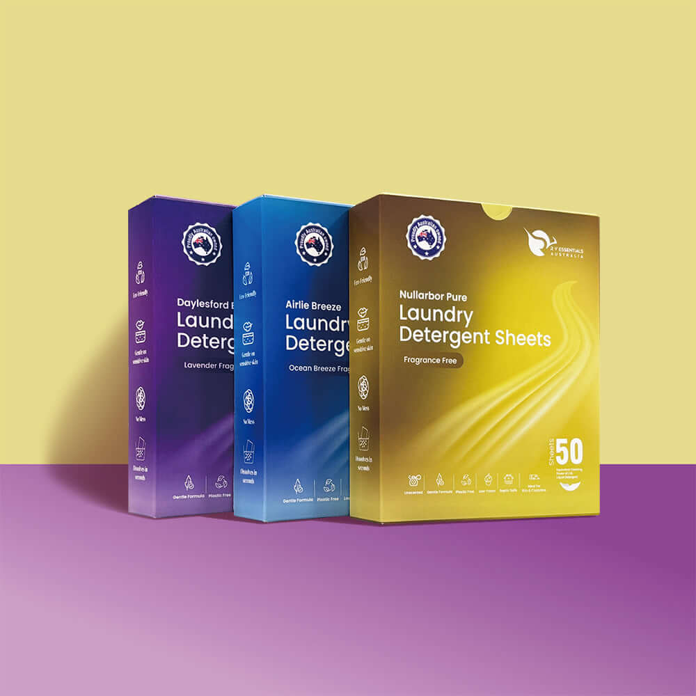 Laundry detergent sheets 