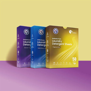 Laundry detergent sheets 