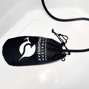 Caravan shower head cover