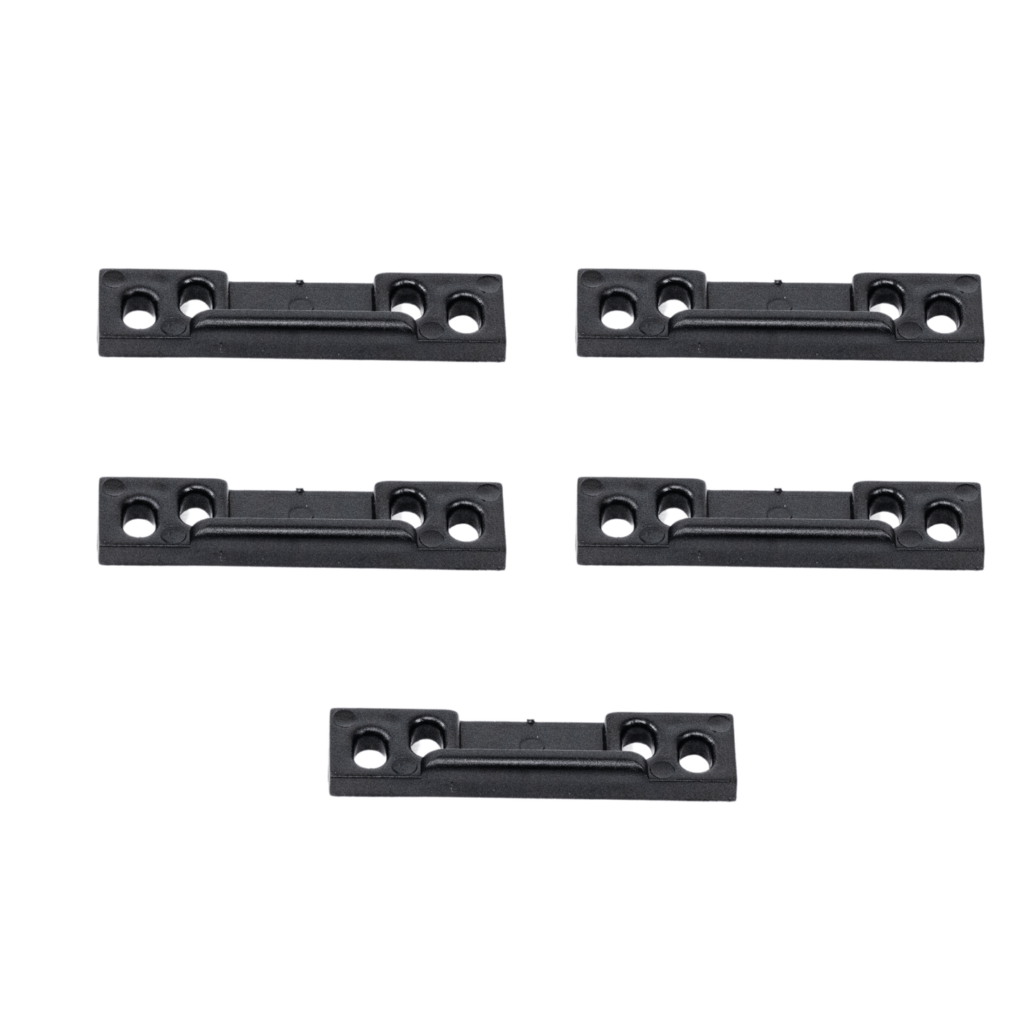 Caravan Door Striker Plates 9mm | Cupboard Latch Plates 5 Pack