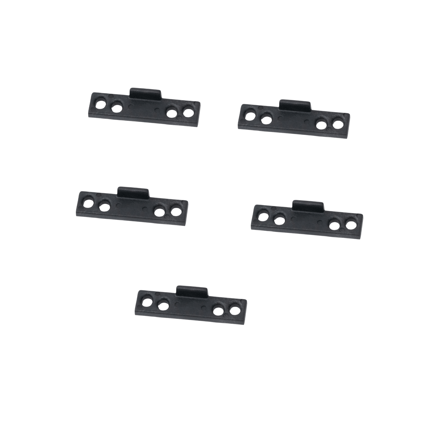 Caravan Door Striker Plates 9mm | Cupboard Latch Plates 5 Pack