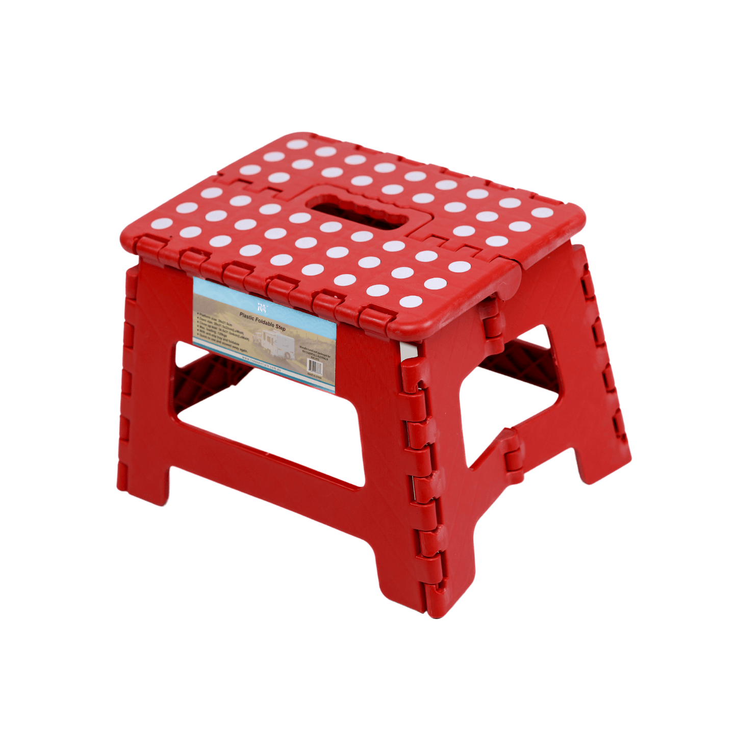 Plastic Folding Step Stool - Caravan Folding Steps