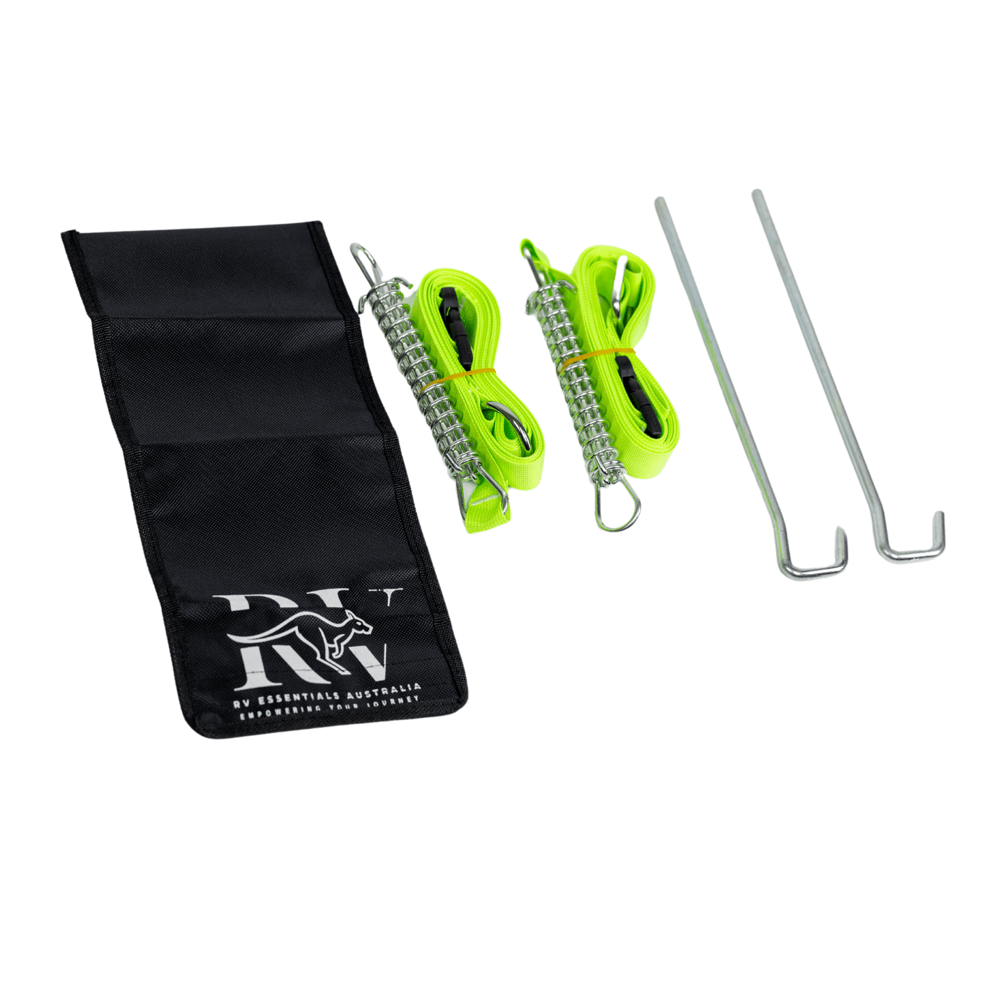 Caravan Awning Storm Tie Down Strap Kit