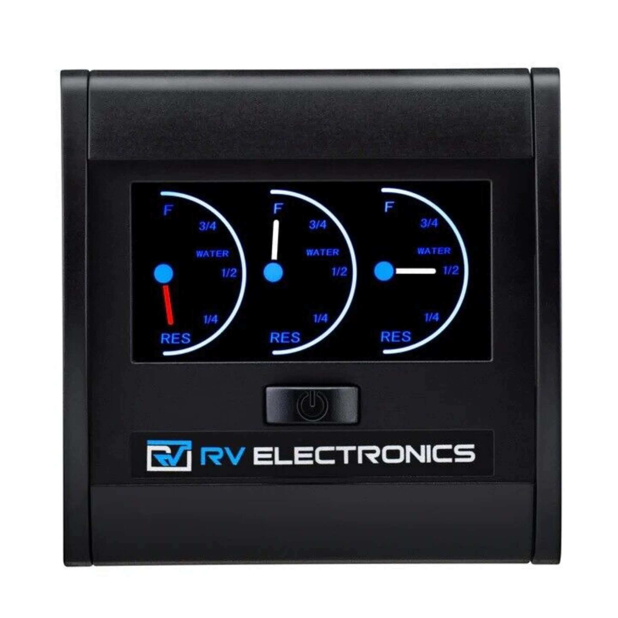 RV Electronics - Triple Tank LCD Water Level Gauge for Caravan - RV Essentials Australia