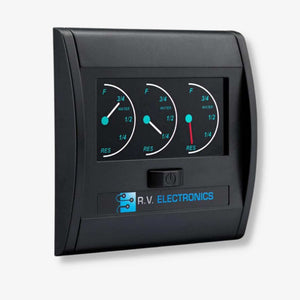 RV Electronics - Triple Tank LCD Water Level Gauge for Caravan - RV Essentials Australia