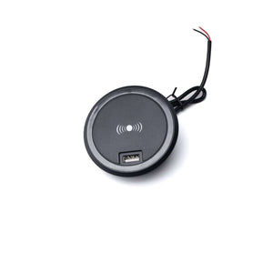 Wireless Desk Charger for Caravans - 12V USB Power - RV Essentials Australia
